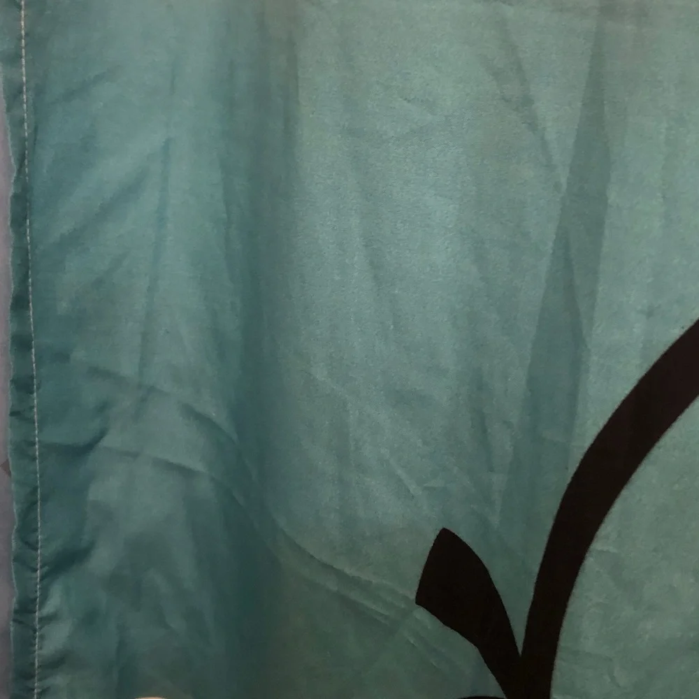Angry Bird Graphic Red shower curtain
